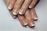 French with gold shimmer