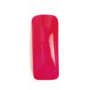 Add a little white paint to all of your bright colors first, which will let your paint stick better and show up boldly. Polish the nail neon pink.