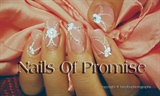 Pretty Blossoms. Nails Of Promise