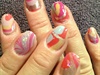Marbleized Nails