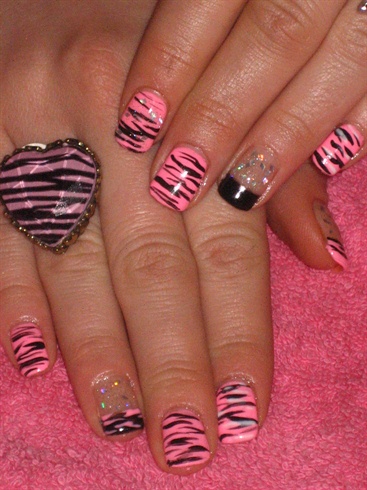 Pink zebra style