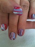 4th of July Marble