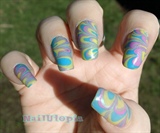 Easter Water Marble