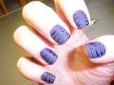 bloe zebra nails