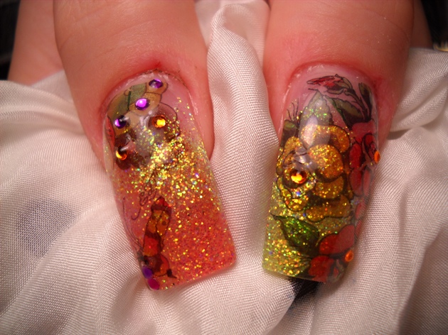 Thumbs to the Ed Hardy Nails by Janya