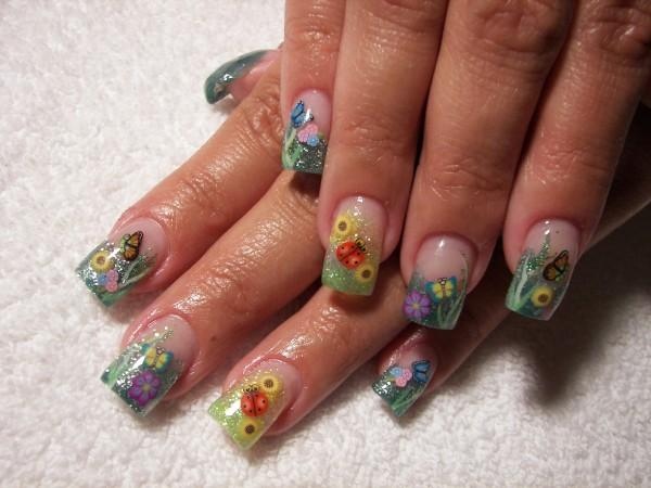 Spring is in the air Nails by Janya