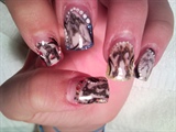 Transformer Nails on my daughter