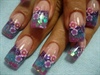 Flower Power Nails by Janya