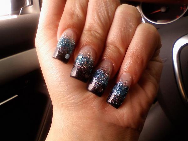 Into the night Nails By Janya