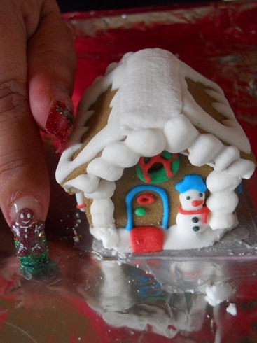 Happy Holiday2010 Nails by Janya