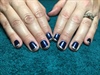 Navy with Silver French