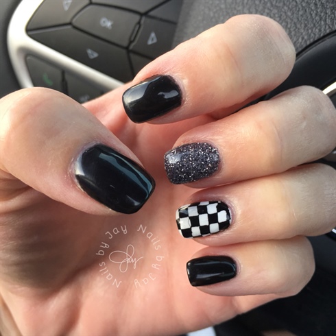 Indy 500 Nails