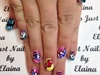 Funky Boxing Nails.