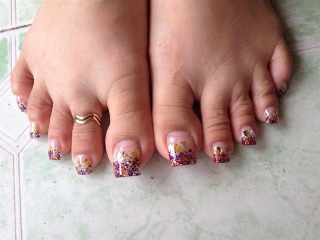 1. Glitter Toes: The Ultimate Guide to Nail Art Glitter on Toes - wide 7