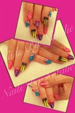 Custom design nails &#39;The Works&#39;