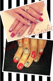 Custom design nails 