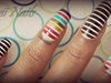 rainbow striped