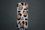 Leopard Print with Flocking