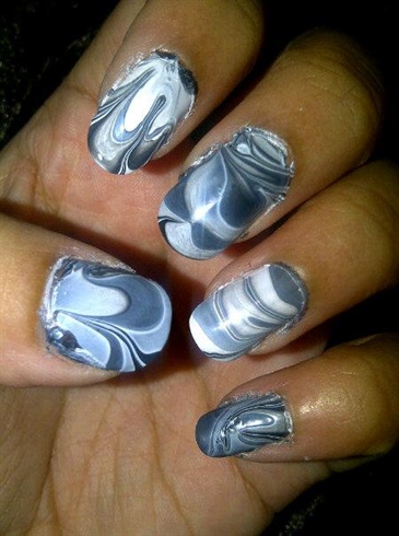 Grey Marble Effect
