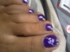 purple toe