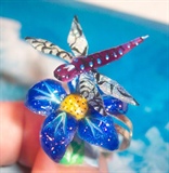 acrylic dragonfly ring