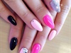 Love Pink Black And Sparkle