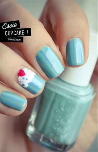 Cupcake Blue