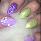 Tinker bell Nails