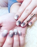 Gray And White Ombr&#233; 
