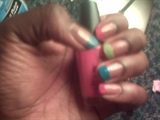 Different Colored French tips