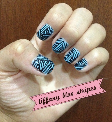 tiffany blue stripes