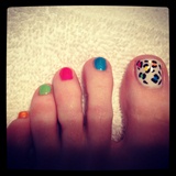 Cheetah toes!