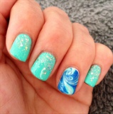 Water Marble Accent 