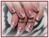 French and Red Glitter