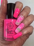 Neon Pink Roses