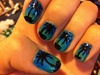 Ombre with Palm Trees :)