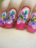 Flower Nail Art 