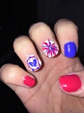 Fourth Of July Nails 