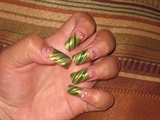 green candy cane
