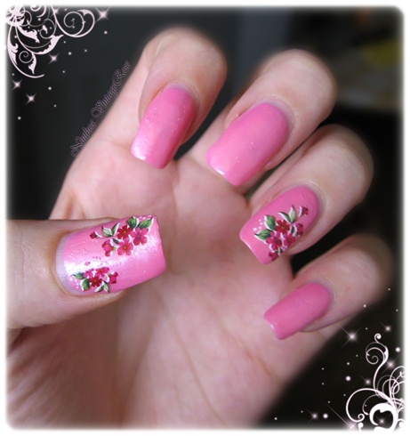 Pink pink nails