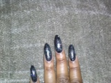 My glitter nails