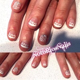 Lace Nails For Bride