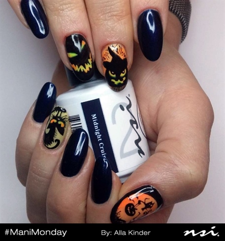 Mani Monday - Spooky Cute Nails By Alla