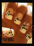 Bridal nails by Nushka