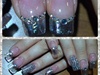 Clear Bling Nails