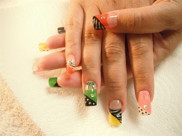 Girly nails