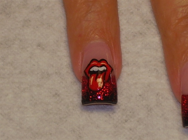 rolling stones - Nail Art Gallery