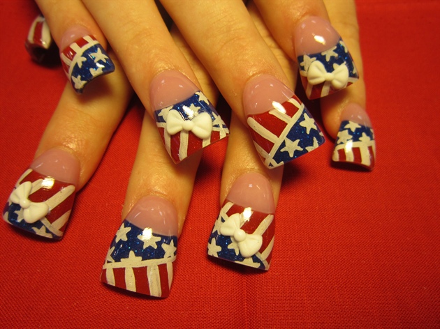 4th of july 3d bows