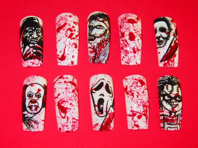 Horror Movie nails