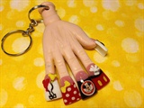 lil Mickey hand keychain